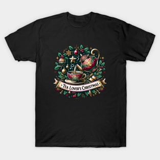 Tea Lovers Christmas T-Shirt